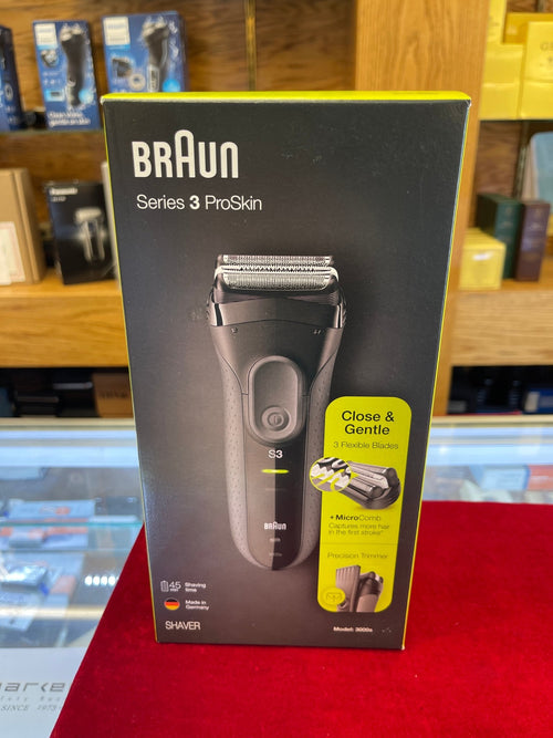 Braun Series 3 ProSkin Shaver Model 3000s - Larry's Shaver Shoppe