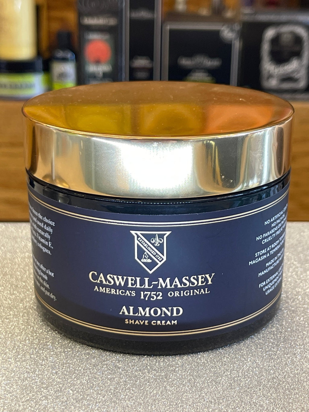 Caswell - Massey Almond Shave Cream - Larry's Shaver Shoppe