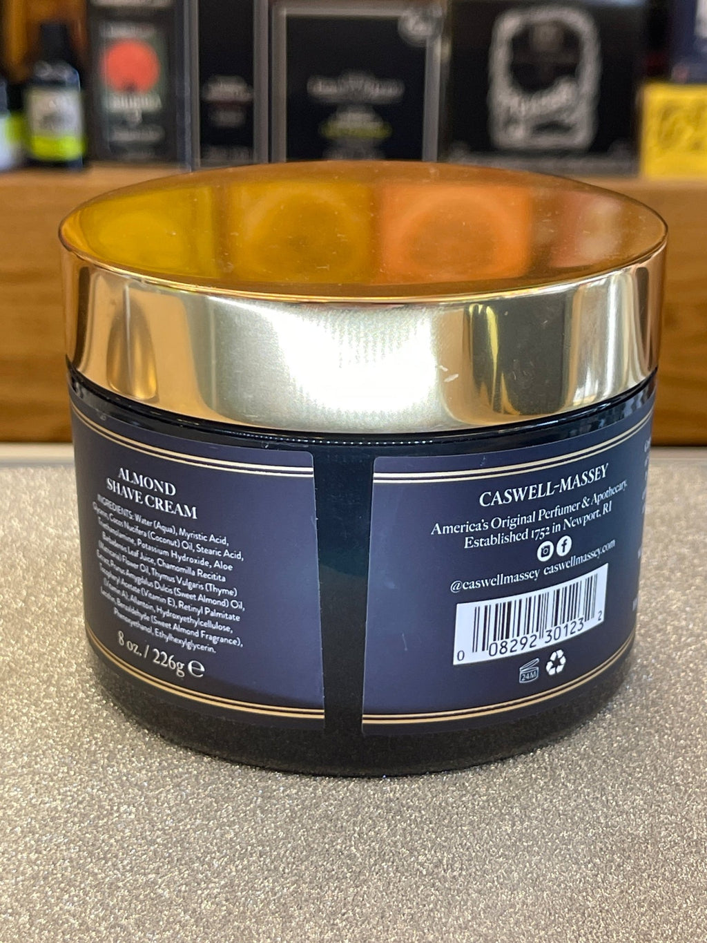 Caswell - Massey Almond Shave Cream - Larry's Shaver Shoppe