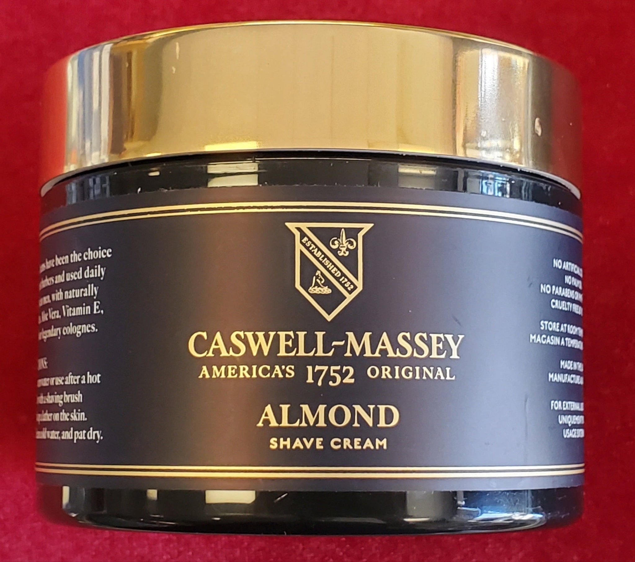 Caswell - Massey Almond Shave Cream - Larry's Shaver Shoppe