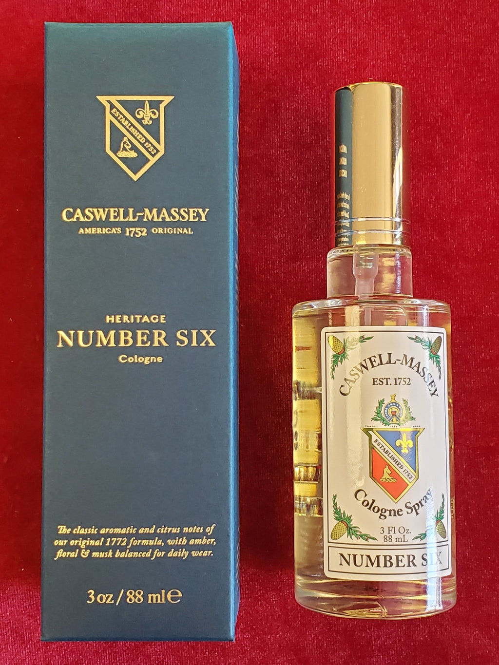 Caswell - Massey Heritage Number Six Cologne - Larry's Shaver Shoppe