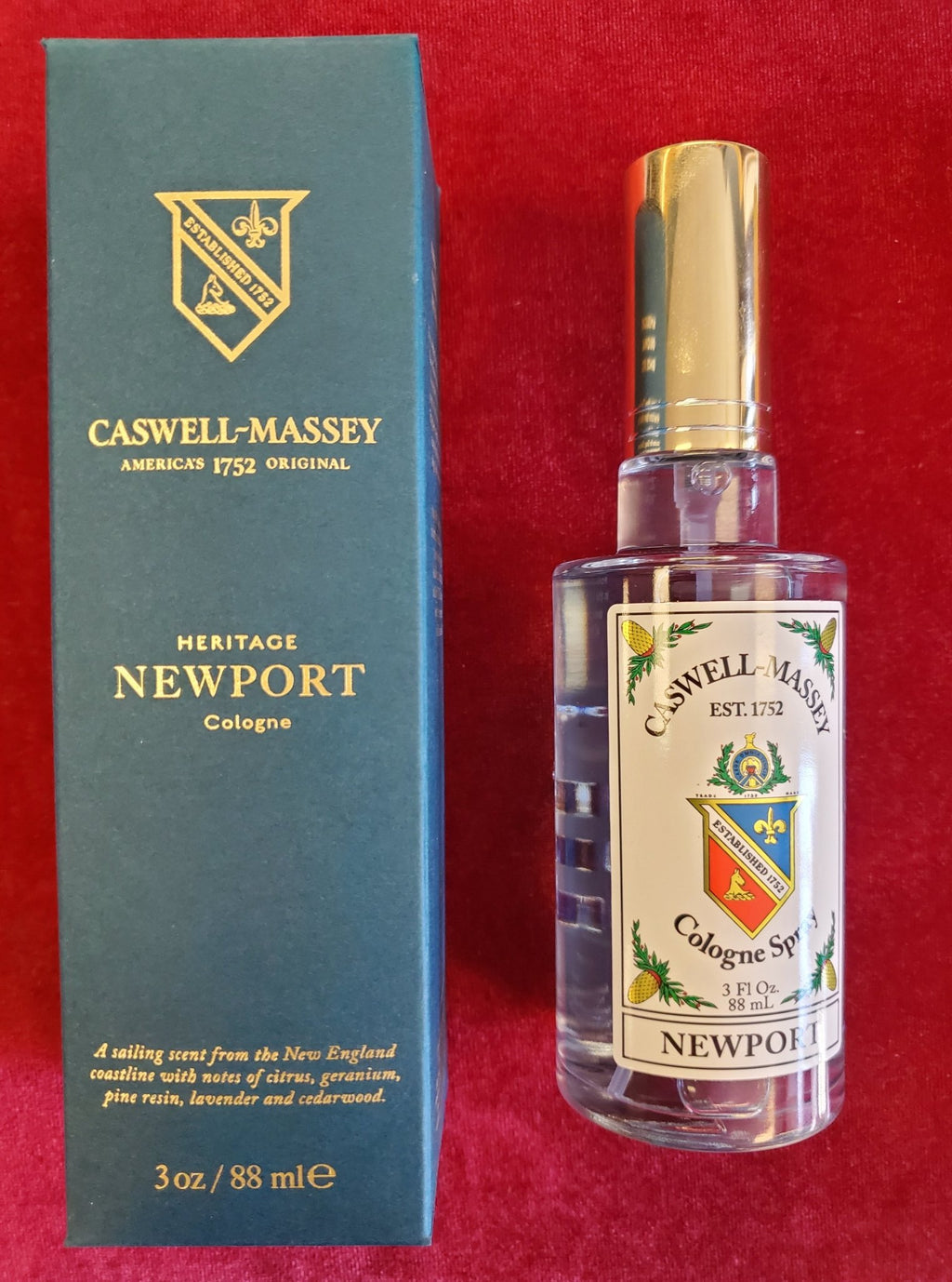 Caswell - Massey Newport Cologne - Larry's Shaver Shoppe