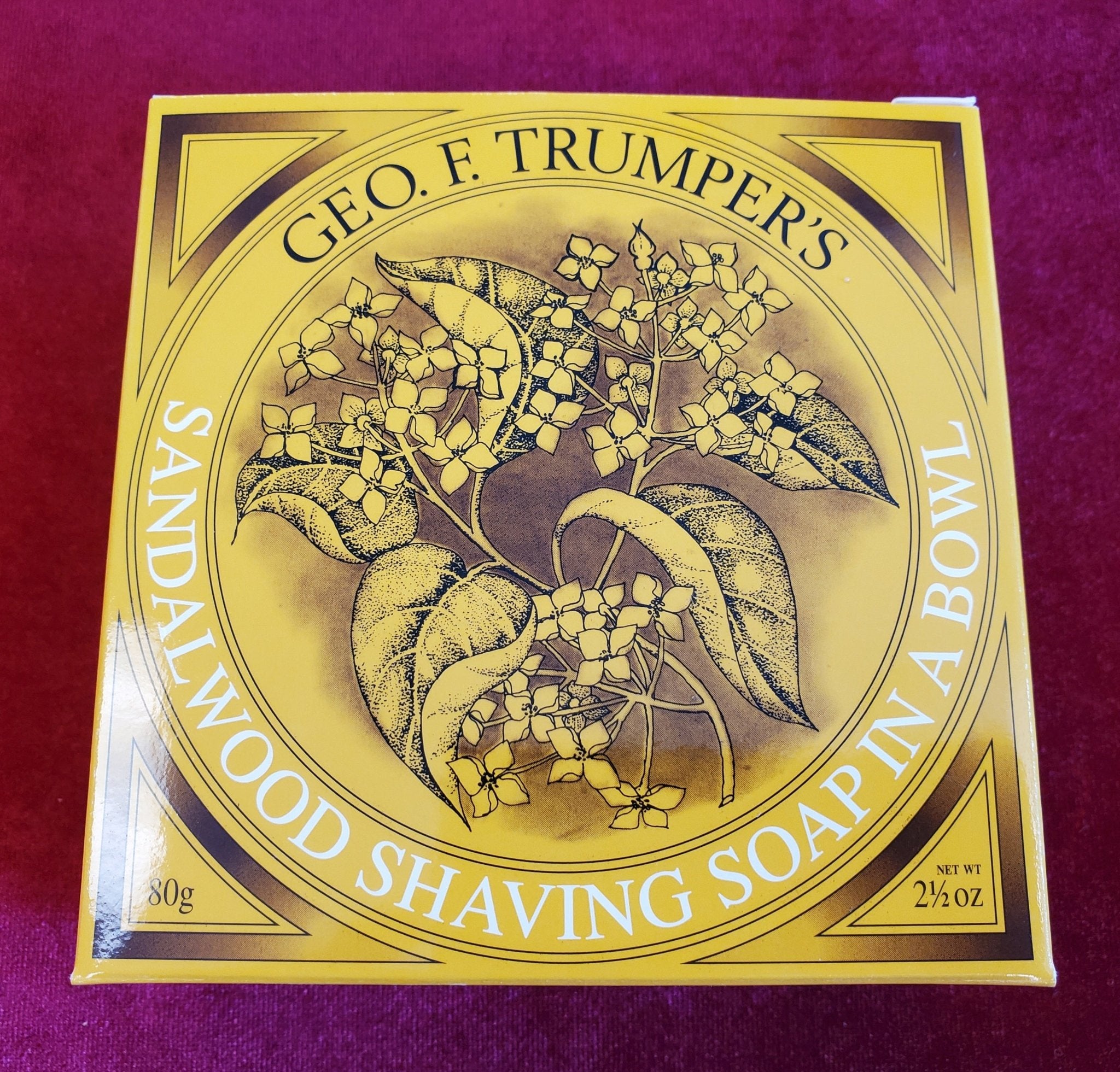 Geo F. Trumper Sandalwood Shaving Soap in a Bowl - Larry's Shaver Shoppe