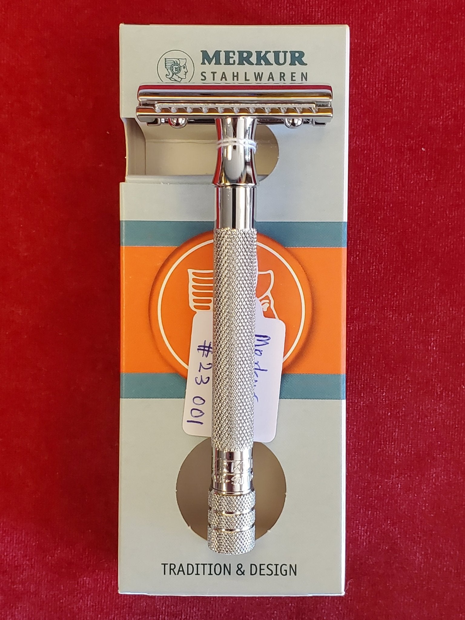 Merkur Solingen Double Edge Razor Long Handle Chrome – Larry's