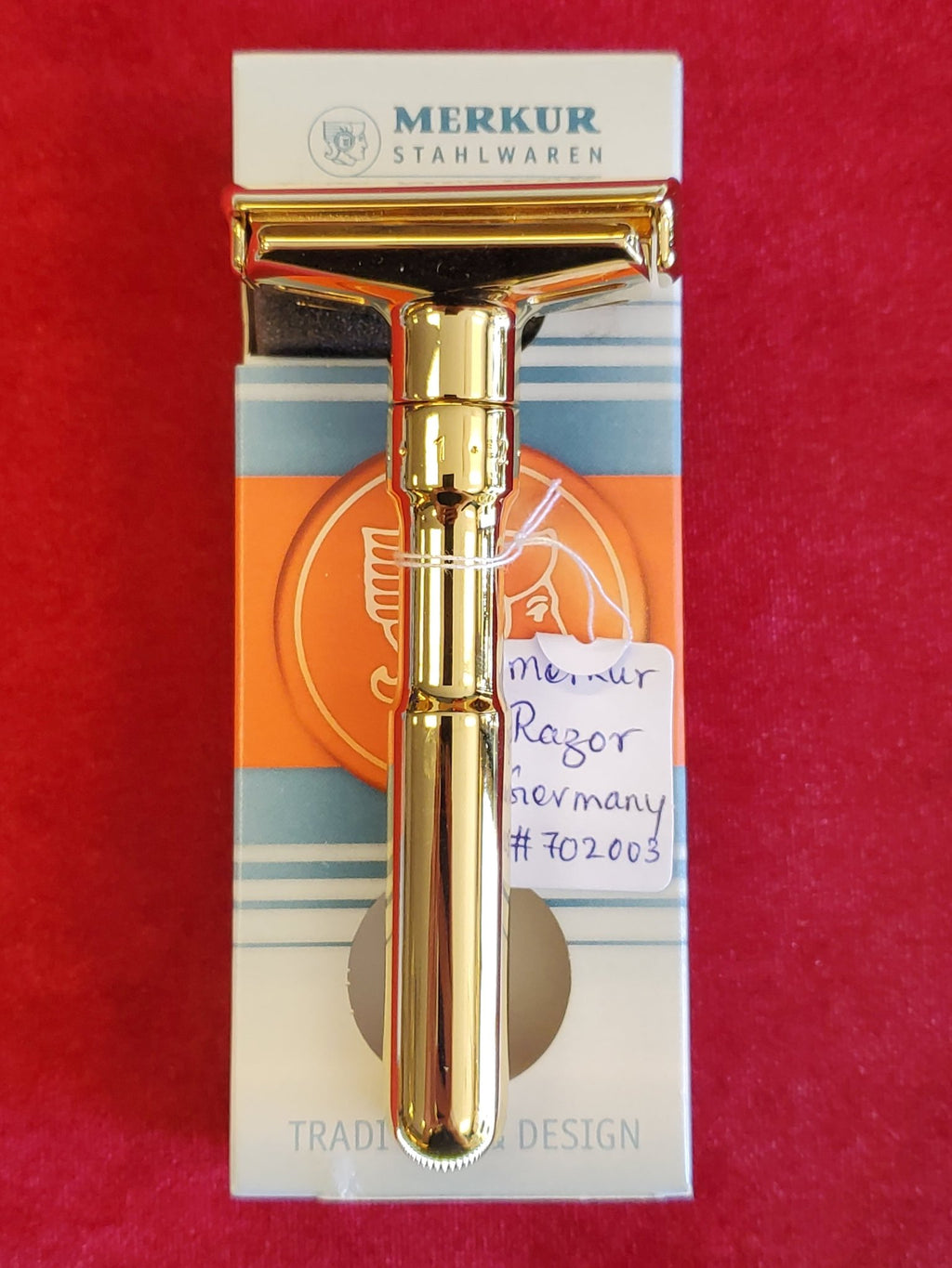 Merkur Solingen Futur Safety Razor Chrome Gold - Larry's Shaver Shoppe