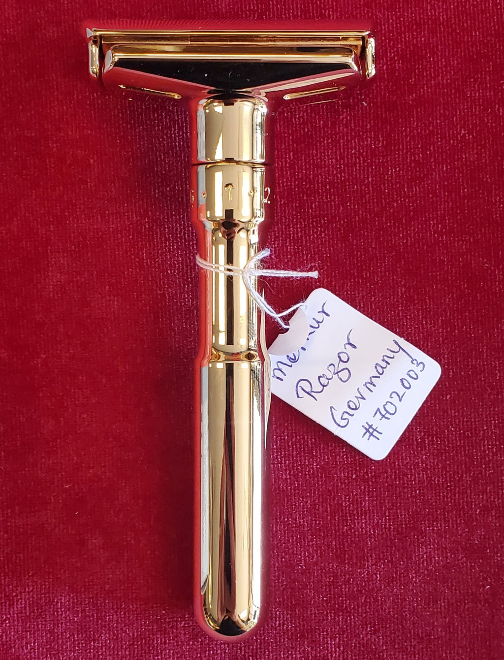 Merkur Solingen Futur Safety Razor Chrome Gold - Larry's Shaver Shoppe