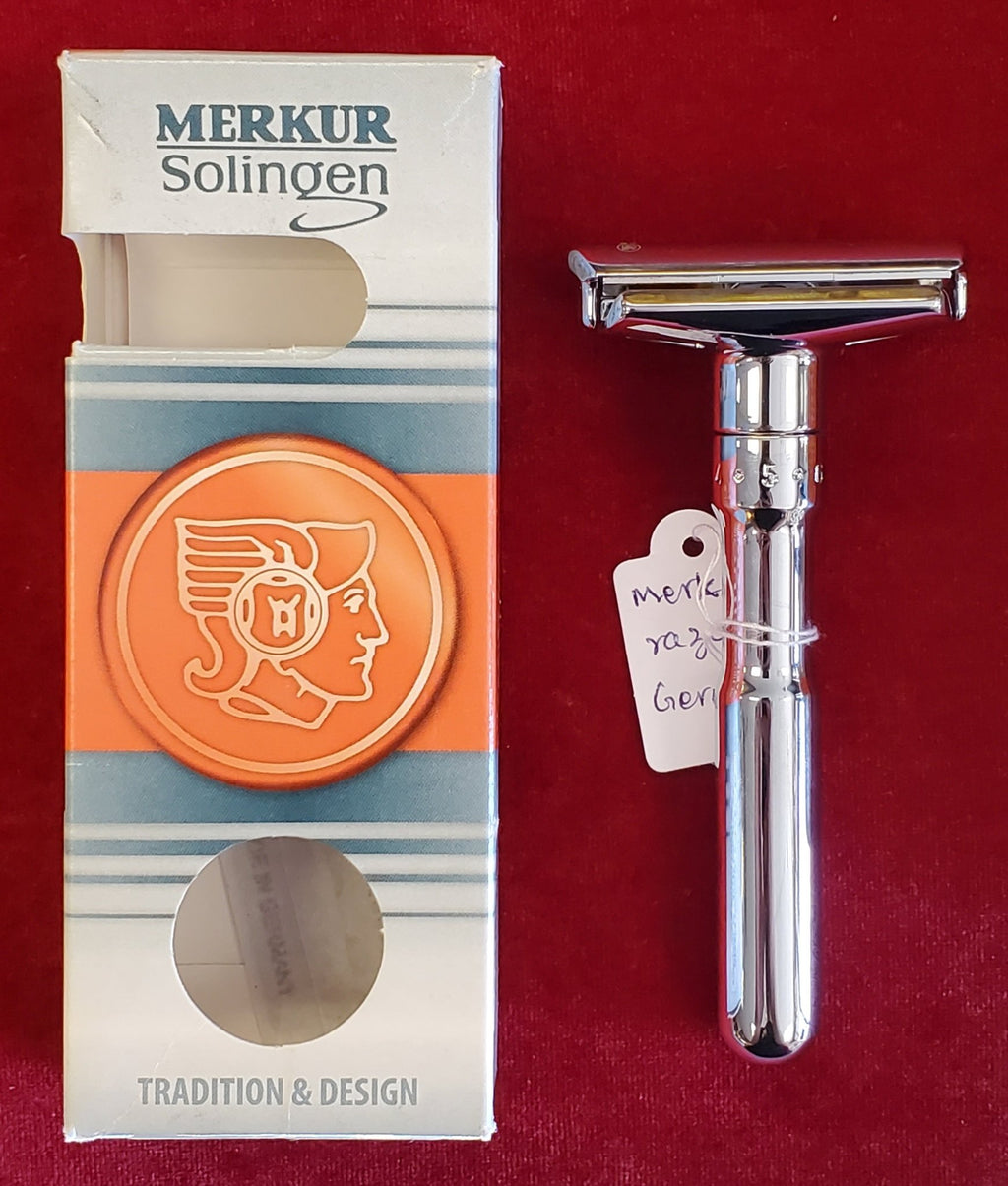 Merkur Solingen Futur Safety Razor Chrome Polished - Larry's Shaver Shoppe