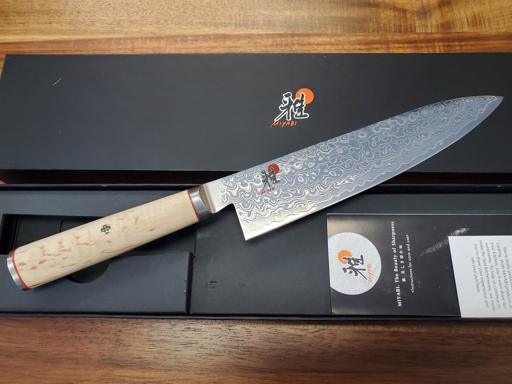 Miyabi Damascus Steel Knife - Larry's Shaver Shoppe
