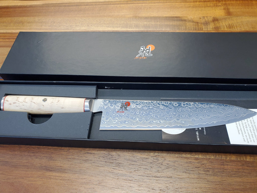 Miyabi Damascus Steel Knife - Larry's Shaver Shoppe