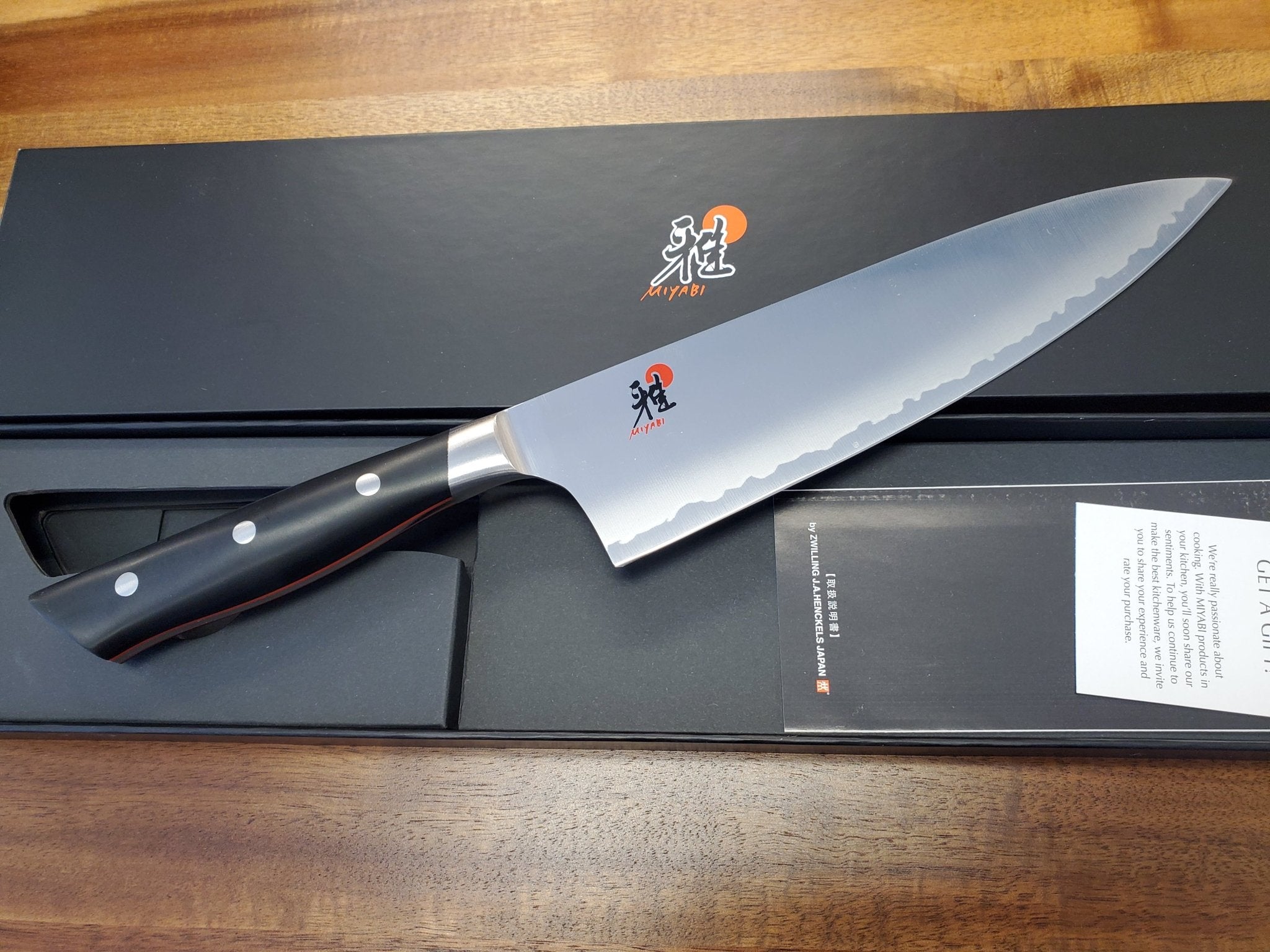 Miyabi Stainless Steel Knife - Larry's Shaver Shoppe