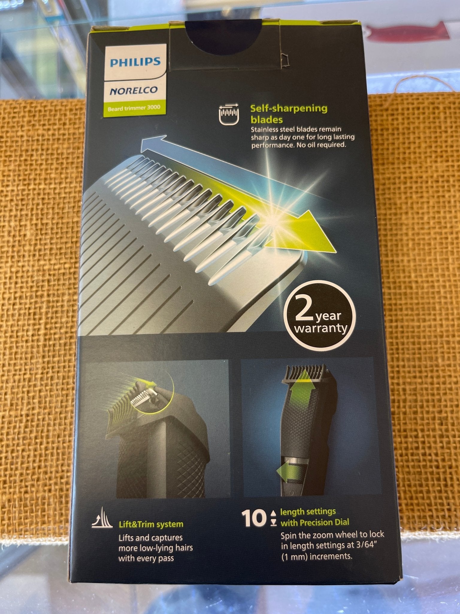 Philips Norelco Beard Trimmer 3000 - Larry's Shaver Shoppe