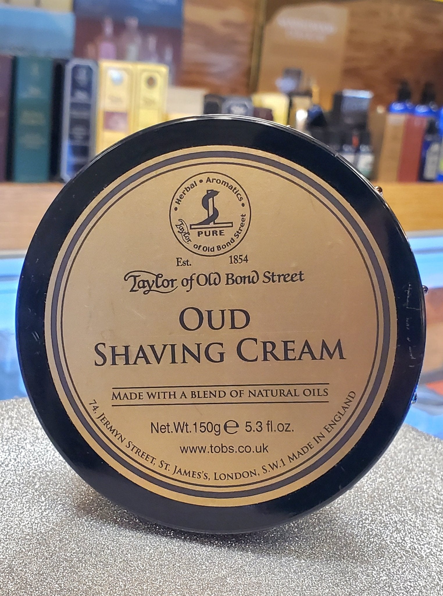 Taylor of Old Bond Street - Oud Shaving Cream - Larry's Shaver Shoppe