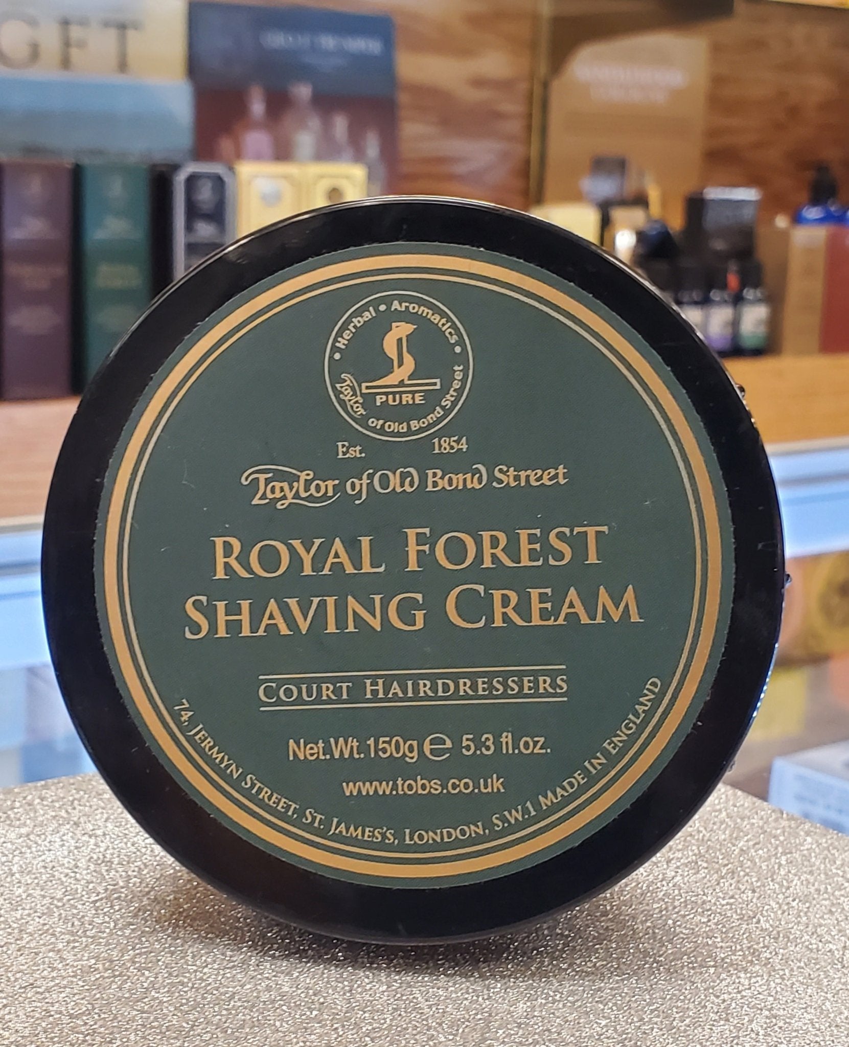 Taylor of Old Bond Street - Royal Forest Shaving Cream - Larry's Shaver Shoppe