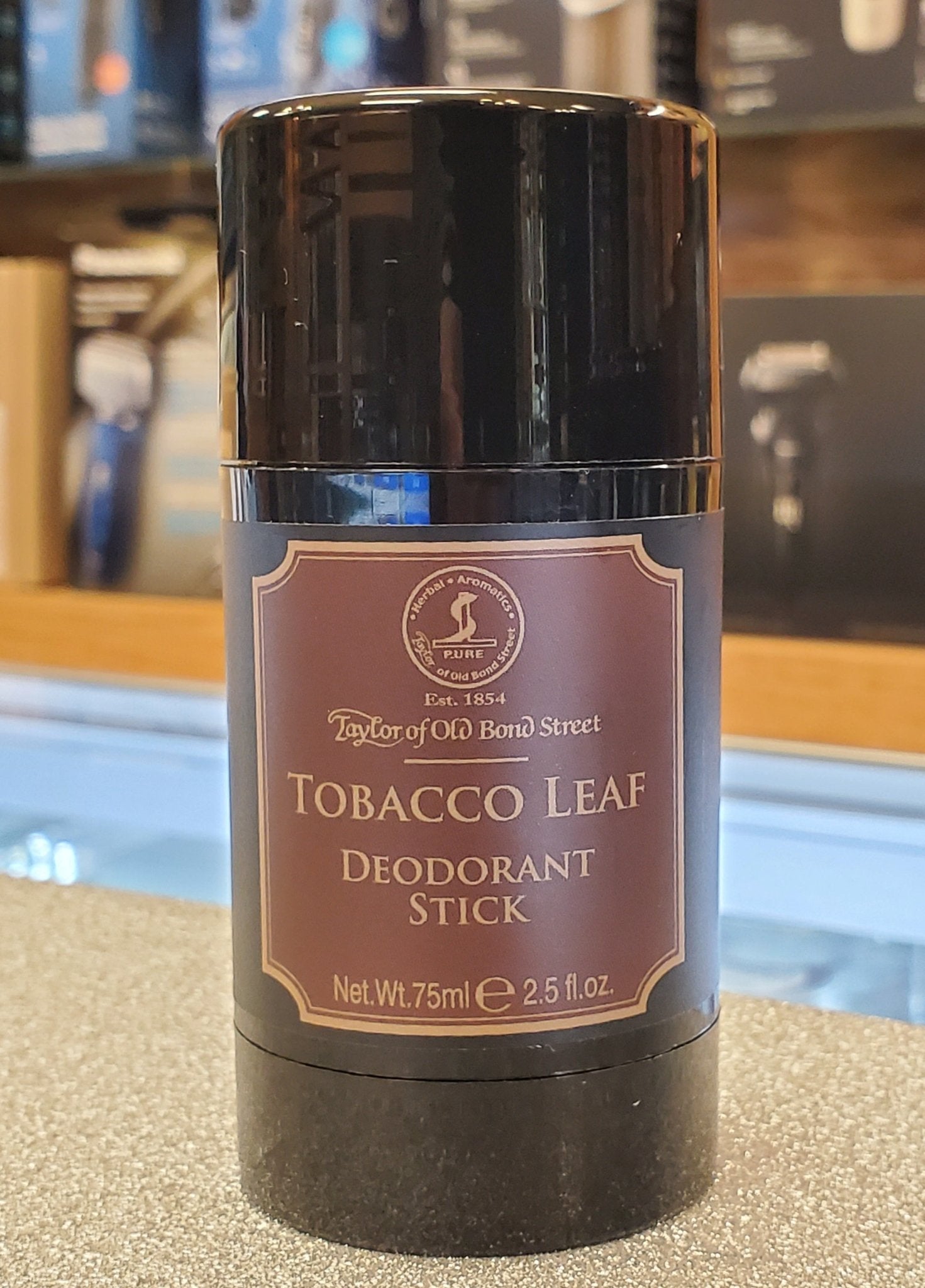 Taylor of Old Bond Street - Tobacco Leaf Deodorant Stick - Larry's Shaver Shoppe