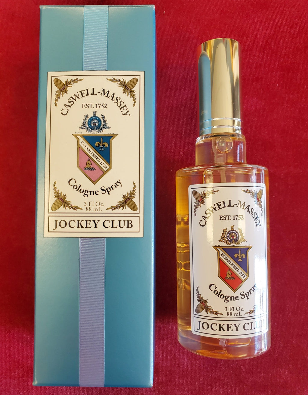 Vintage Caswell - Massey Jockey Club Cologne - Larry's Shaver Shoppe