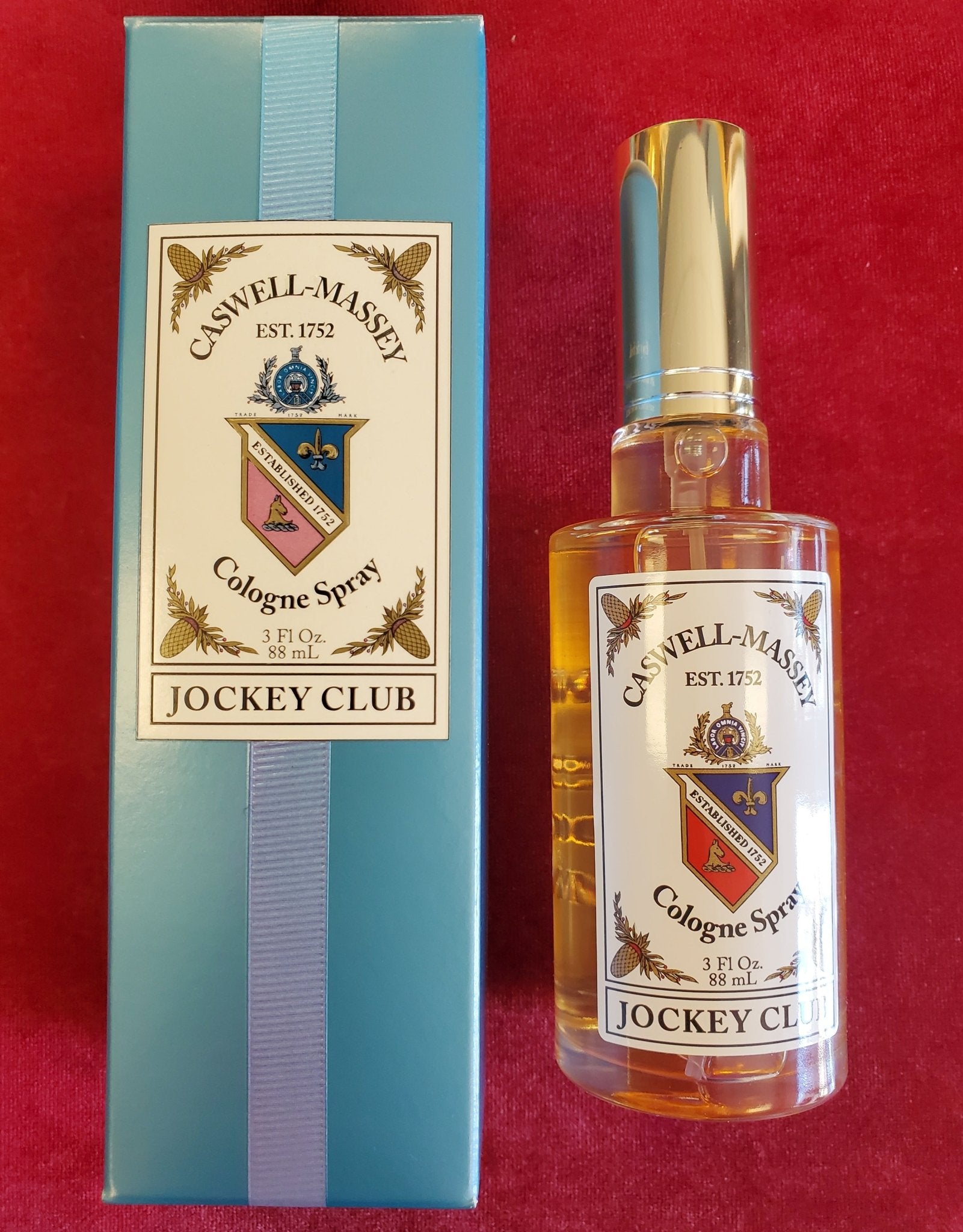 Vintage Caswell - Massey Jockey Club Cologne - Larry's Shaver Shoppe