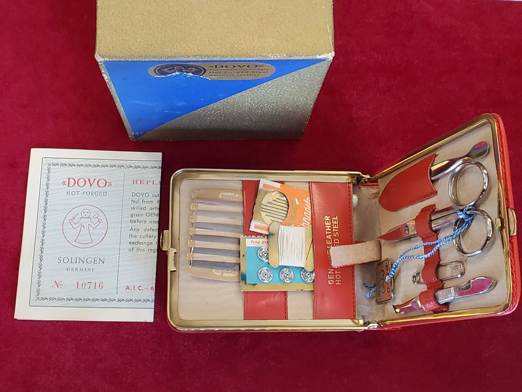 Vintage Dovo Solingen Travel Set - Larry's Shaver Shoppe