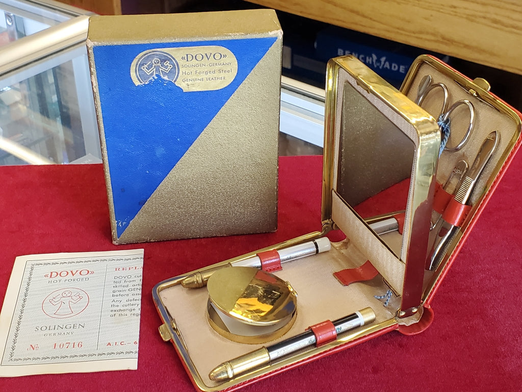 Vintage Dovo Solingen Travel Set - Larry's Shaver Shoppe